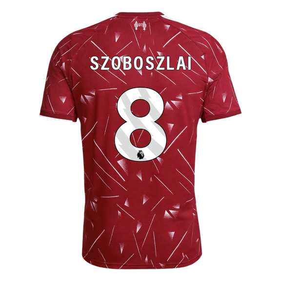 SZOBOSZLAI #8 Liverpool Home Soccer Jersey 26/27 Red