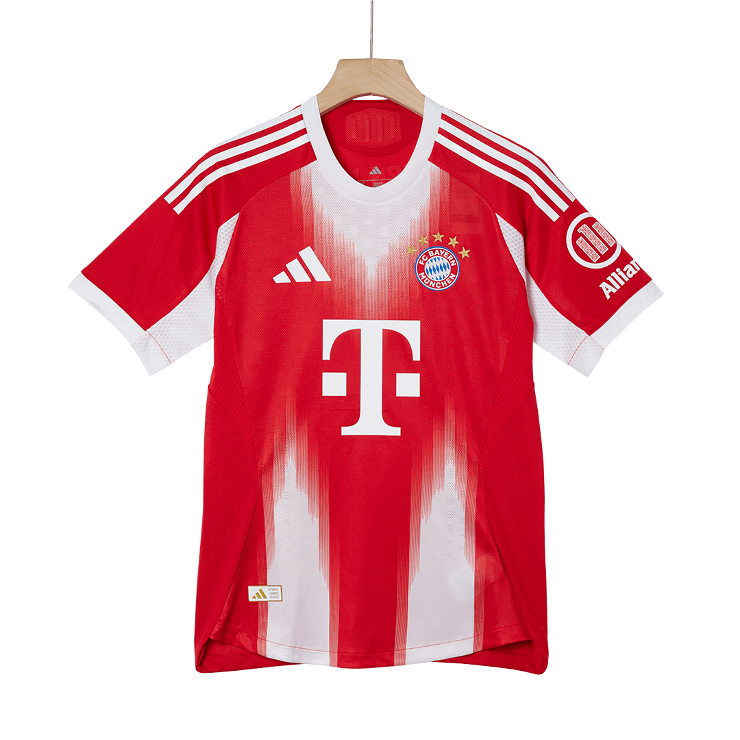 Authentic LUIS DÍAZ #14 Bayern Munich Home Soccer Jersey 2025/26 Red