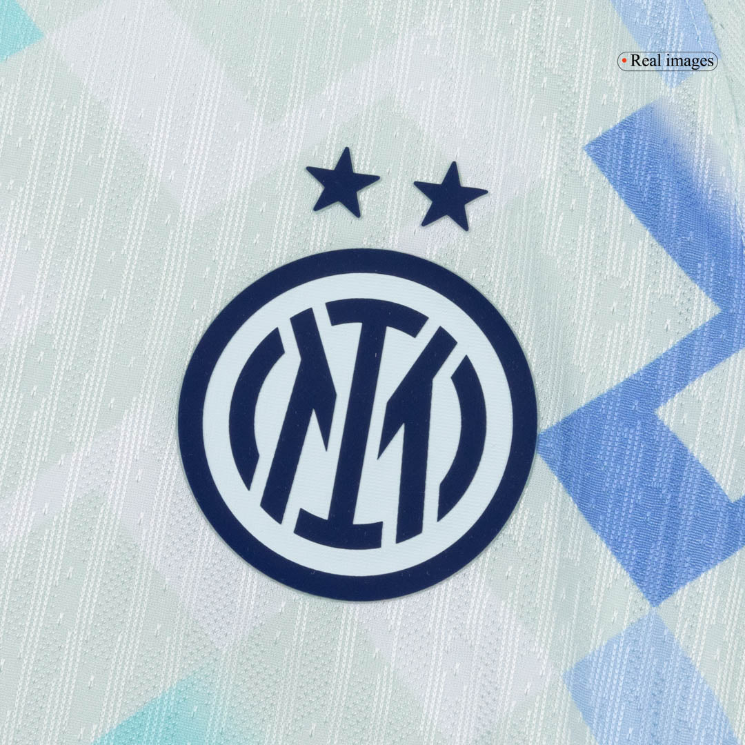 Authentic DUMFRIES #2 Inter Milan Away Soccer Jersey 2025/26
