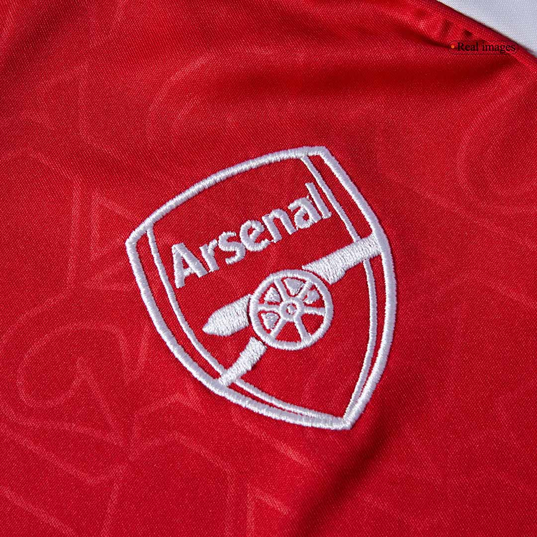 Kid's Arsenal Home Soccer Jersey Kit(Jersey+Shorts+Socks) 2025/26 Red