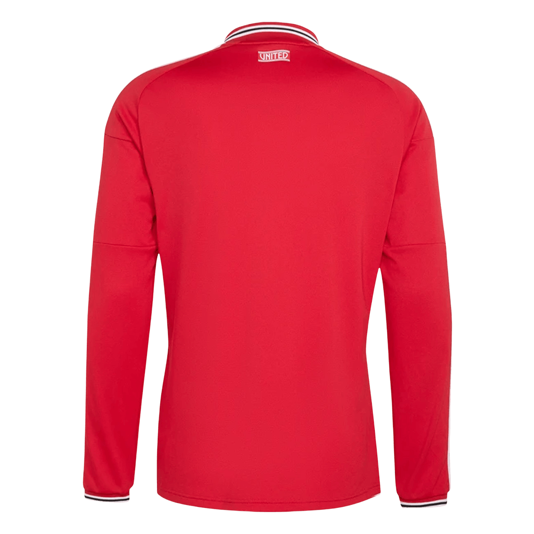 Manchester United Home Long Sleeve Soccer Jersey 2026/27 Red