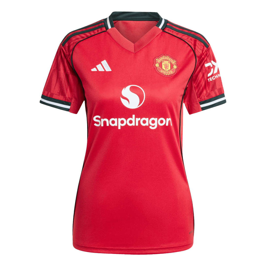 Women's Manchester United Home Soccer Jersey 2025/26 Red