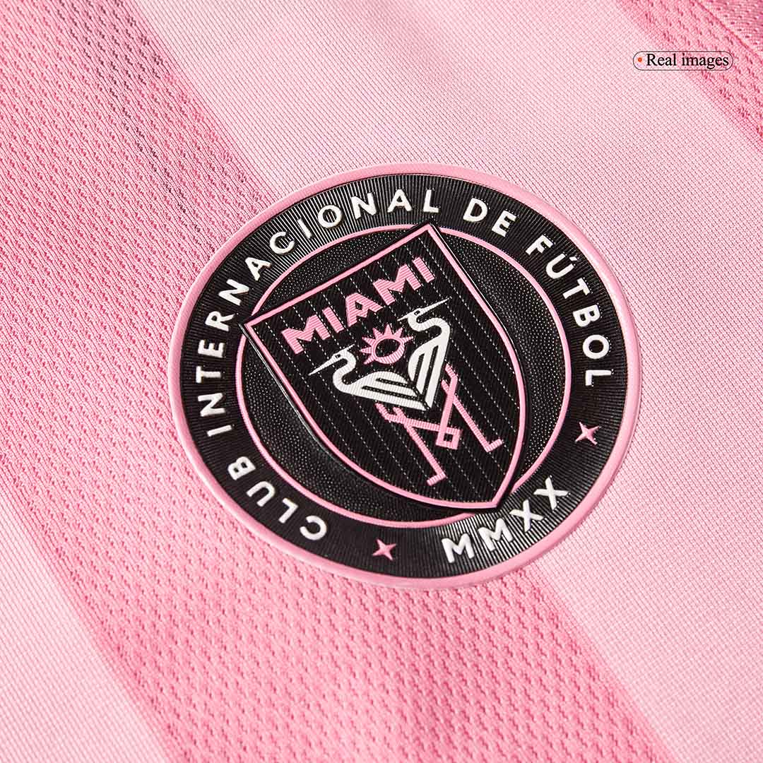 Authentic DE PAUL #7 Inter Miami CF Home Soccer Jersey 2025 Pink