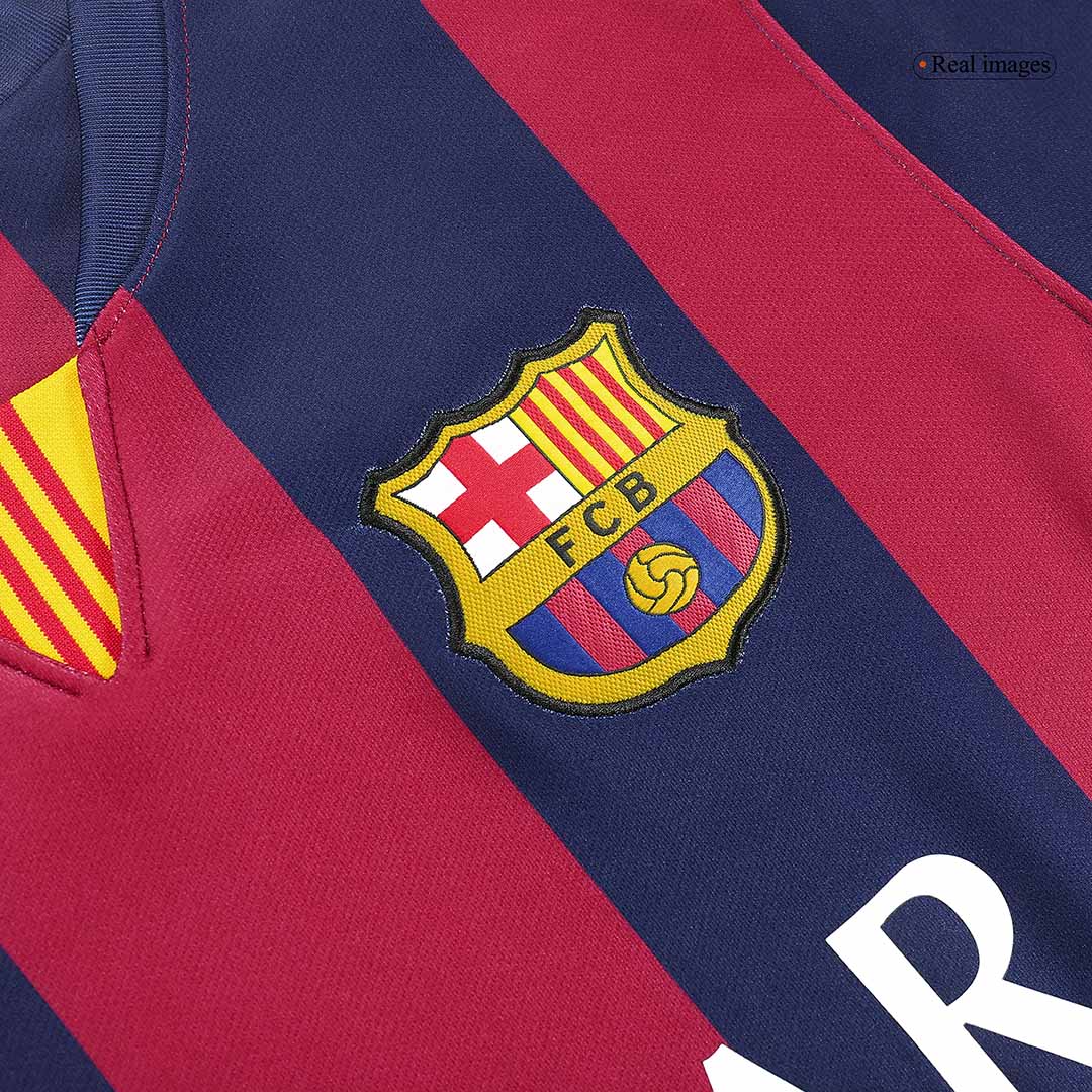 Retro NEYMAR JR #11 2014/15 Barcelona Home Soccer Jersey