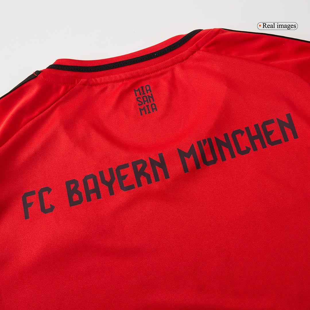 Kid's Bayern Munich Home Soccer Jersey Kit(Jersey+Shorts) 2024/25 Red