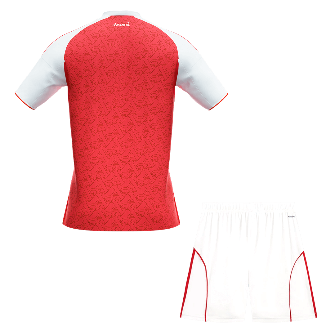 Arsenal Home Soccer Jersey Kit(Jersey+Shorts) 2025/26 Red