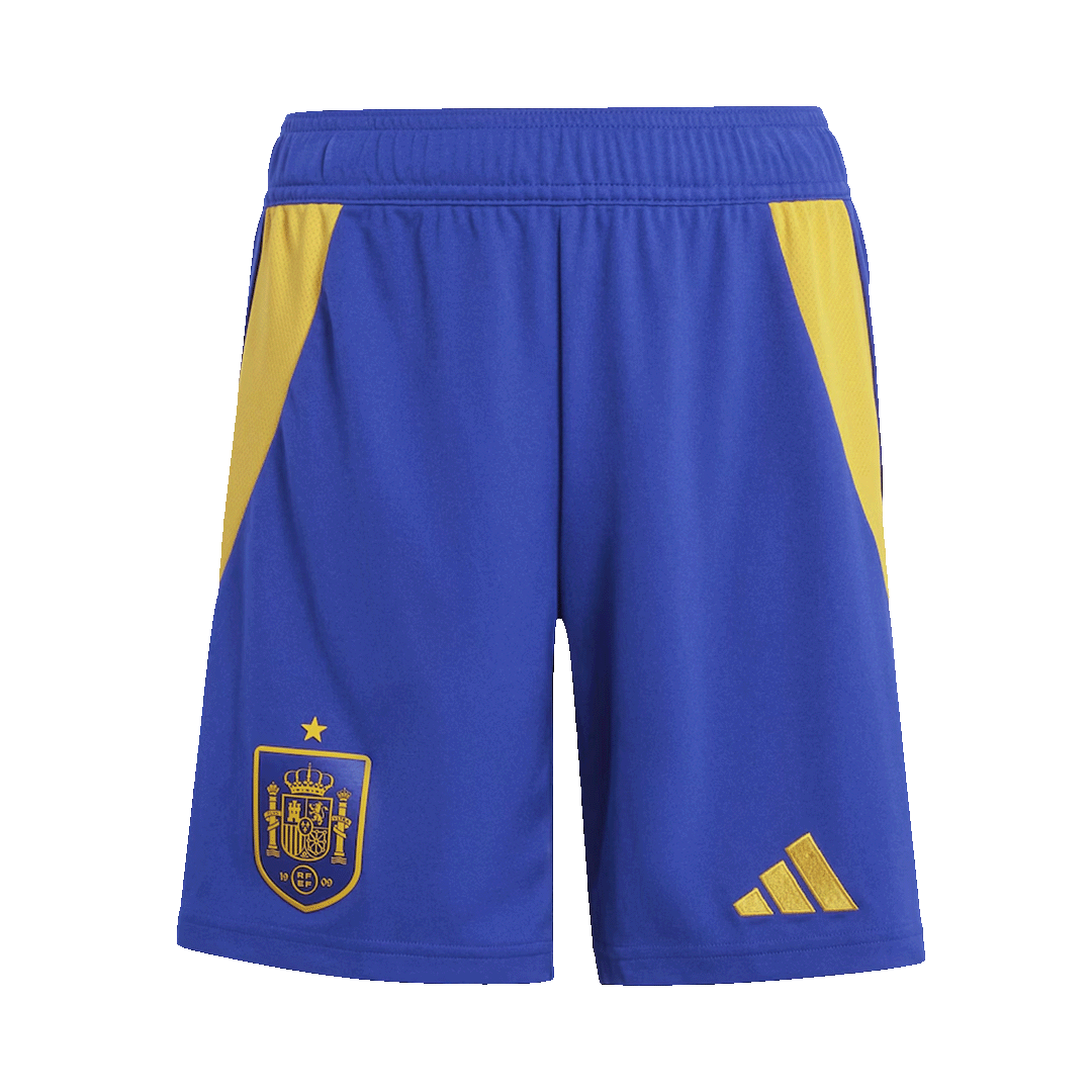 Spain Home Soccer Shorts Euro 2024