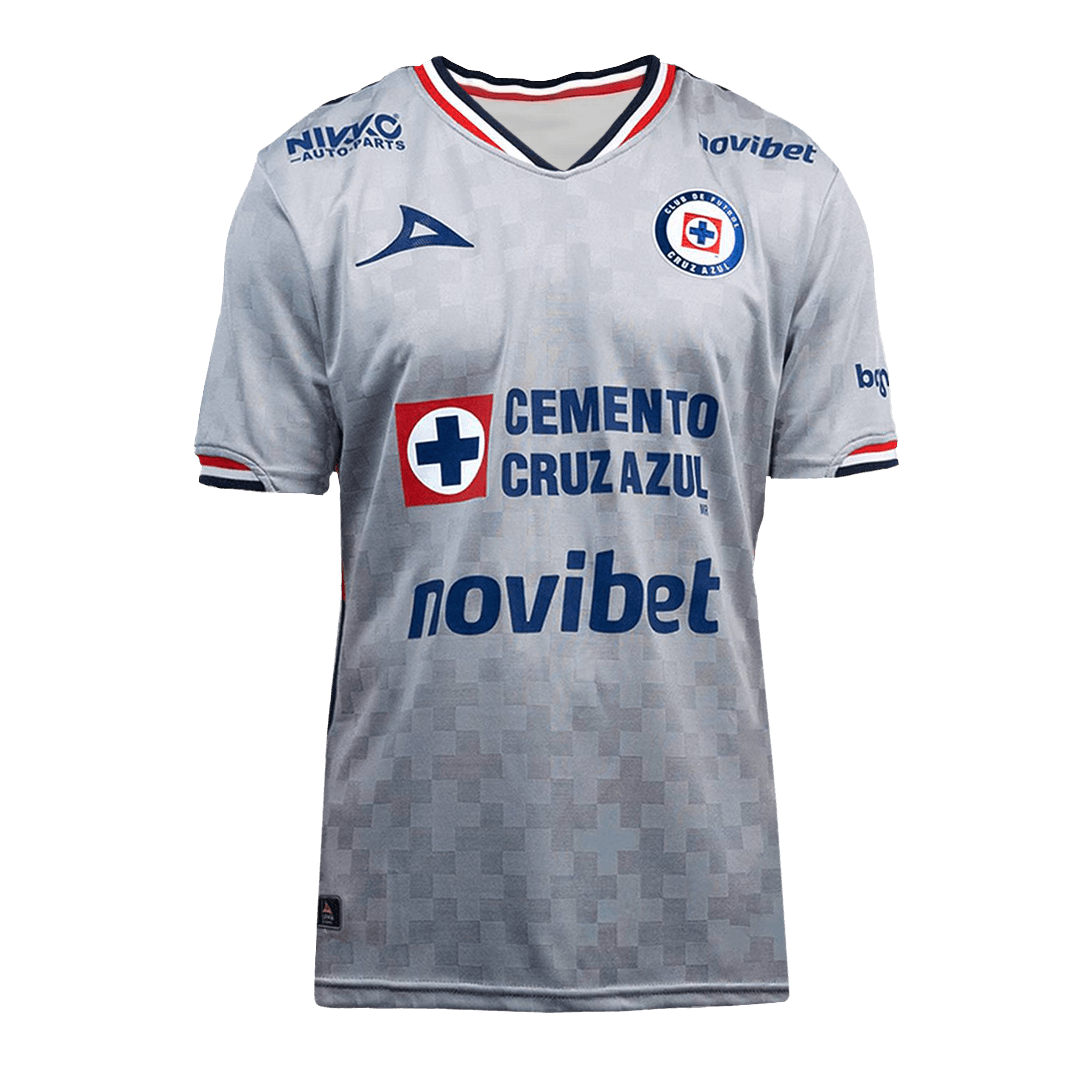 Cruz Azul Away Soccer Jersey 2025/26 Gray