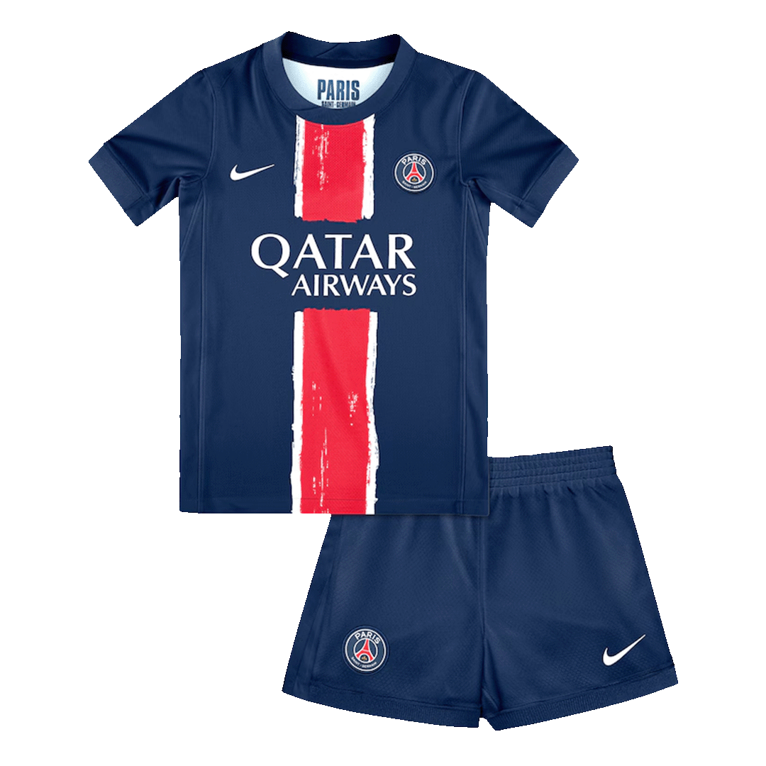 Kid's PSG Home Soccer Jersey Kit(Jersey+Shorts) 2024/25