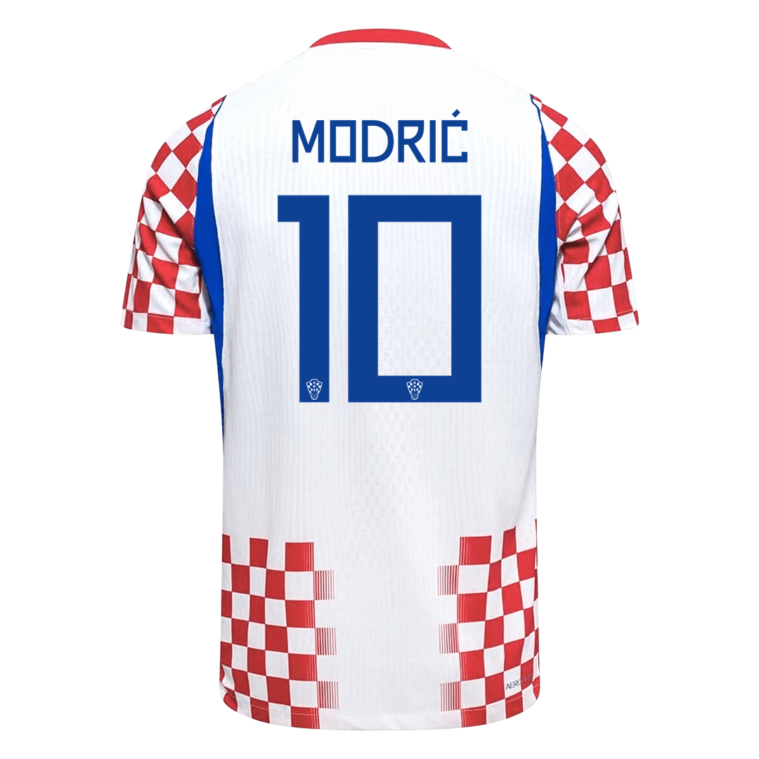 Authentic MODRIĆ #10 Croatia Home Soccer Jersey 2026