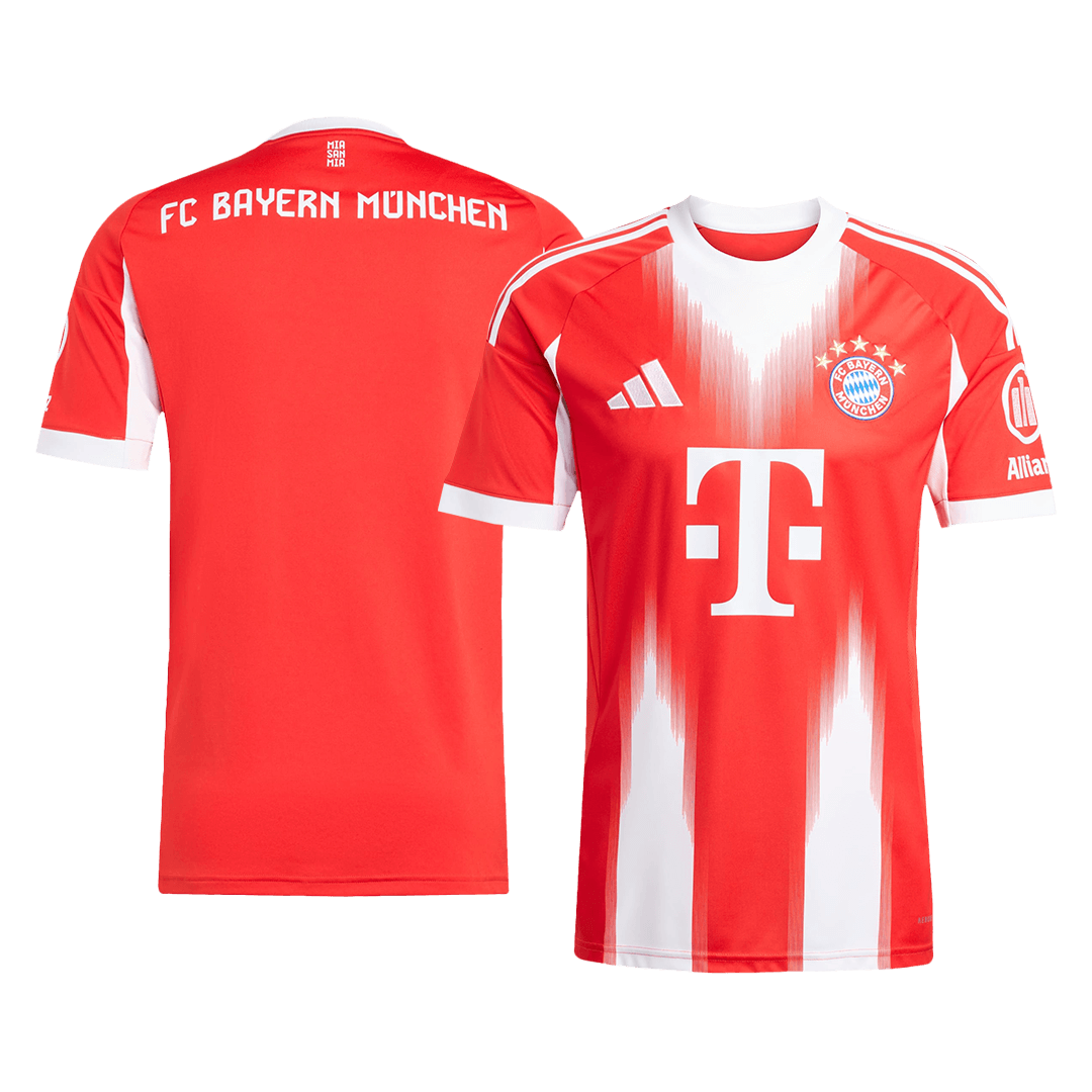 Bayern Munich Home Soccer Jersey 2025/26 Red