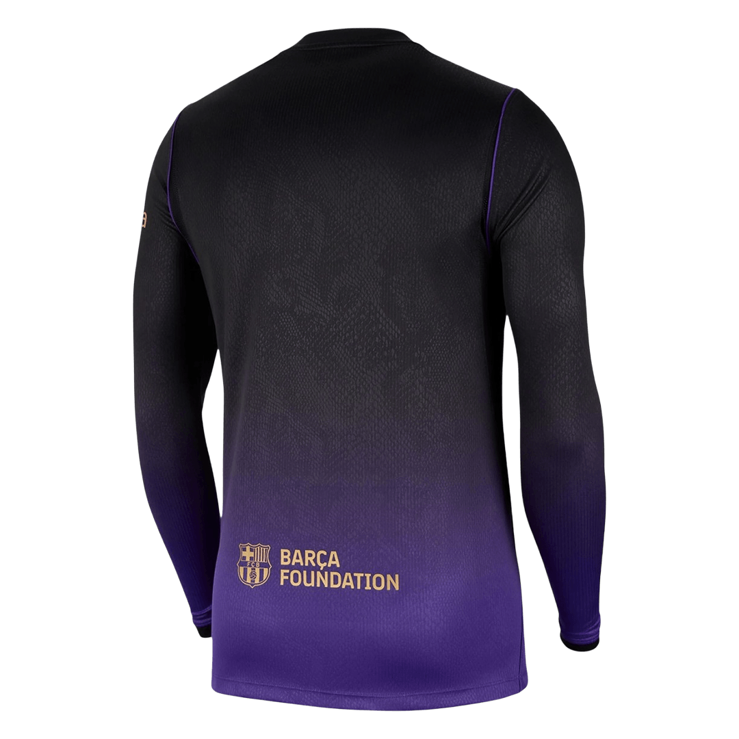 Barcelona x Kobe Bryant Away Long Sleeve Soccer Jersey 2026/27 Purple