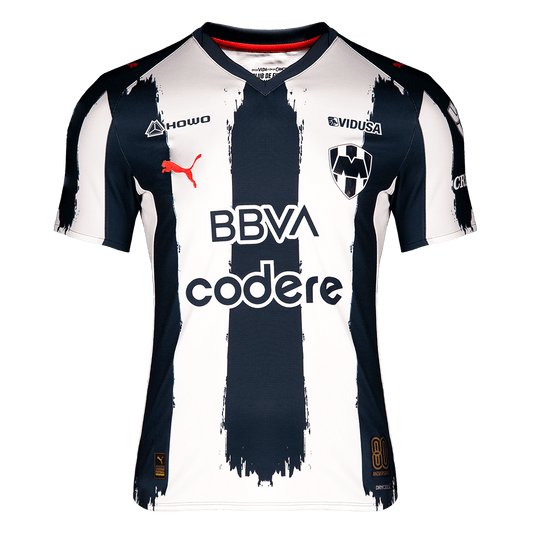 Monterrey Home Soccer Jersey 25/26 White&Navy