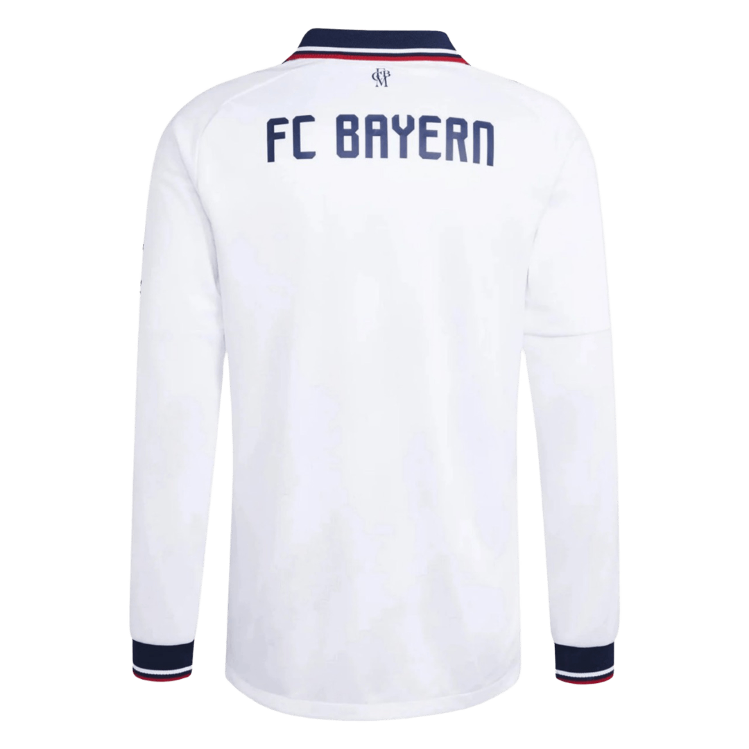 Bayern Munich Away Long Sleeve Soccer Jersey 2026/27 White
