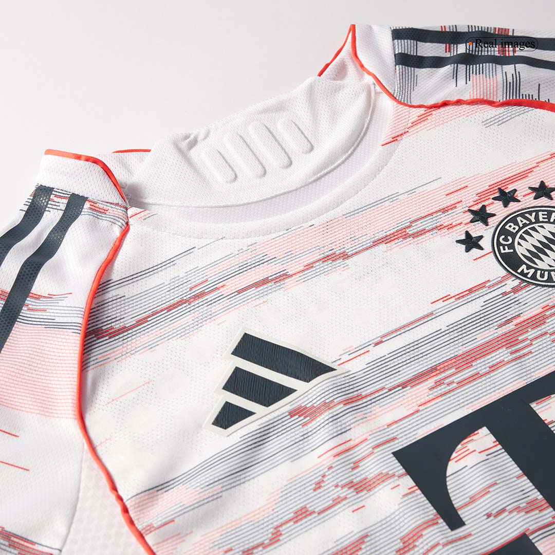 Authentic MÜLLER Special #25 Bayern Munich Away Soccer Jersey 2025/26 White