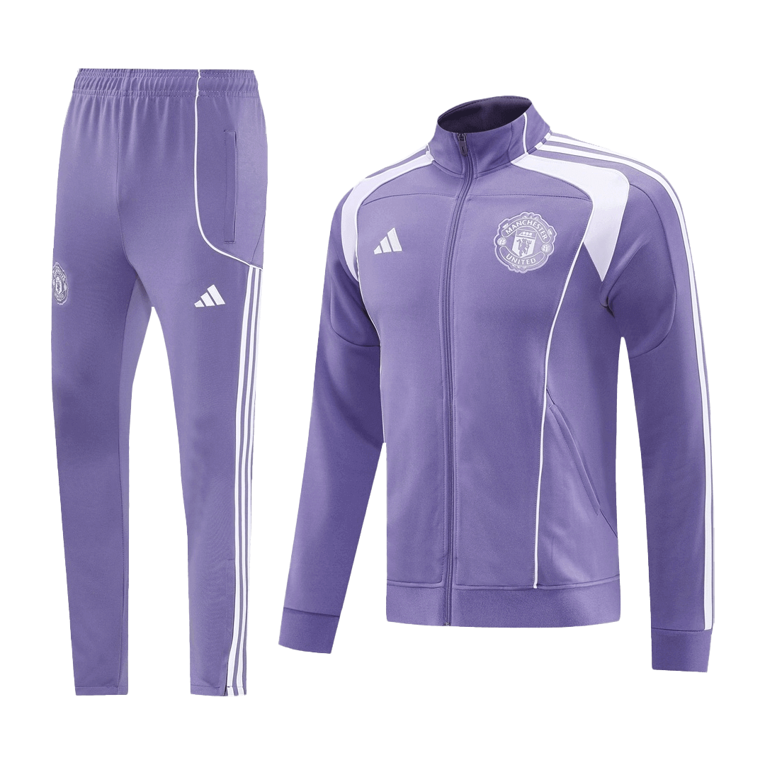 25/26 Manchester United Training Jacket Kit(Jacket+Pants) Purple