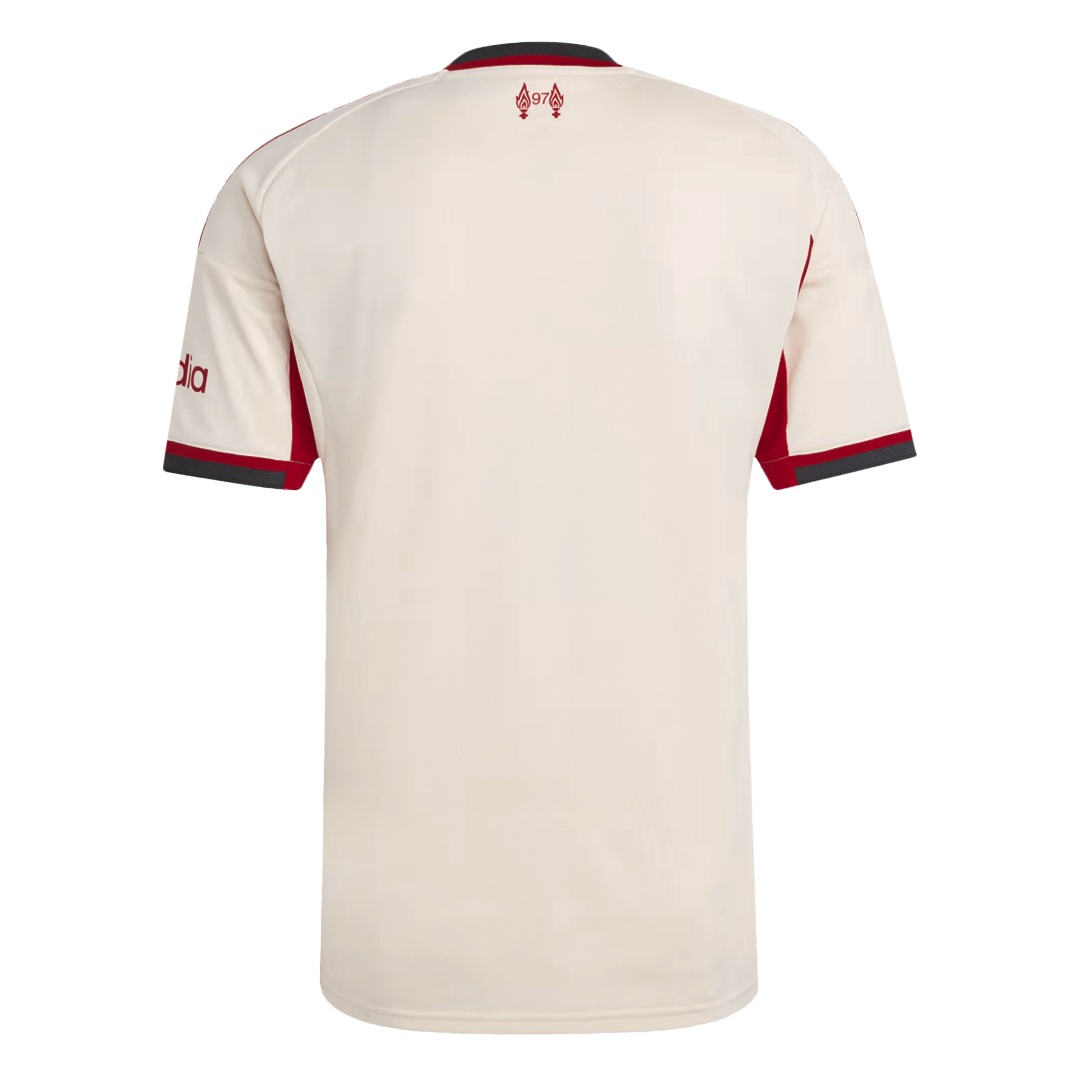 Liverpool Away Soccer Jersey 25/26 White