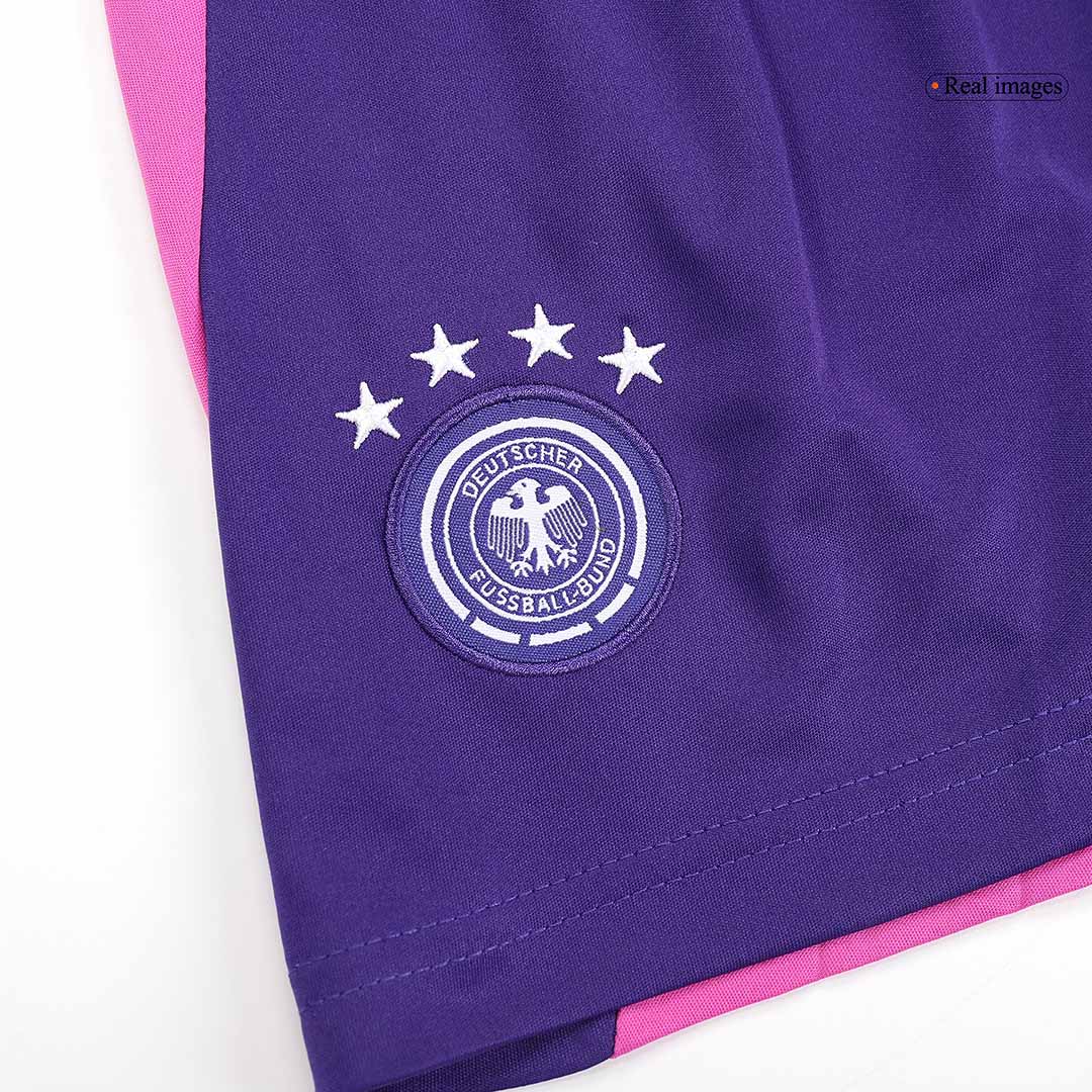 Kid's Germany Away Soccer Jersey Kit(Jersey+Shorts) Euro 2024