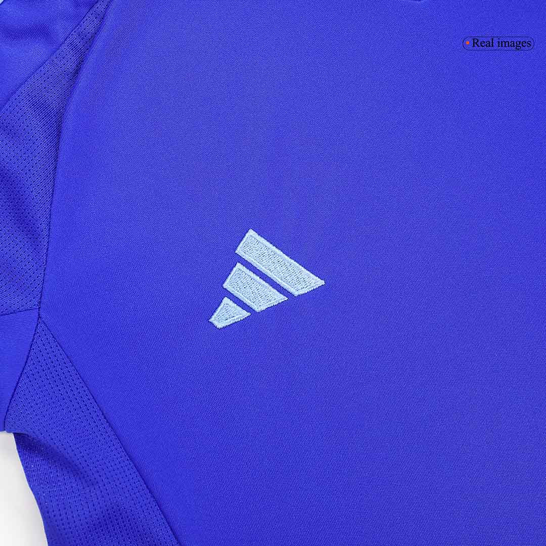 Kid's Argentina Away Soccer Jersey Kit(Jersey+Shorts+Socks) 2024
