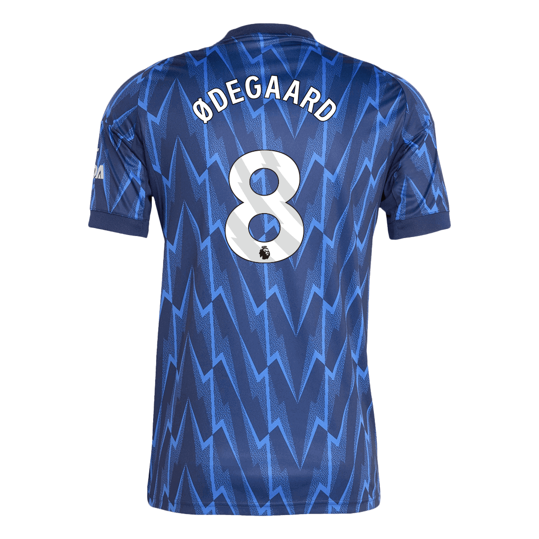 ØDEGAARD #8 Arsenal Away Soccer Jersey 2025/26 Blue