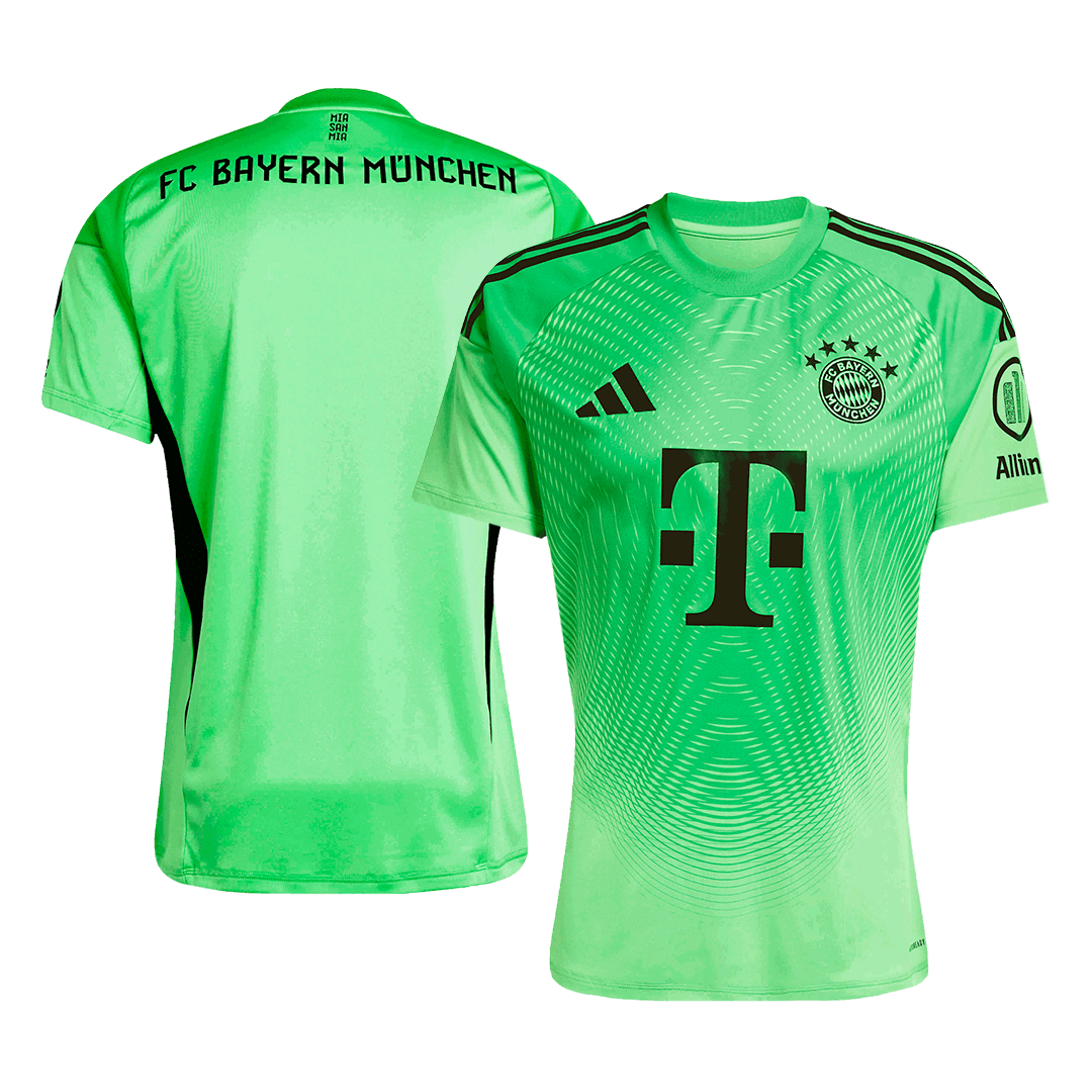 Bayern Munich Goalkeeper Soccer Jersey 25/26 Green