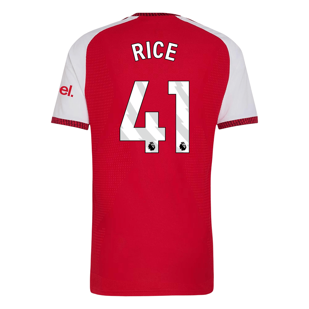 Authentic RICE #41 Arsenal Home Soccer Jersey 2026/27