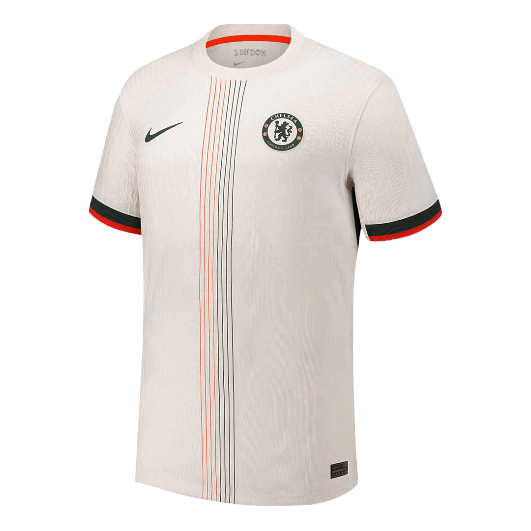 Authentic PALMER #10 Chelsea Away Soccer Jersey 2025/26 White