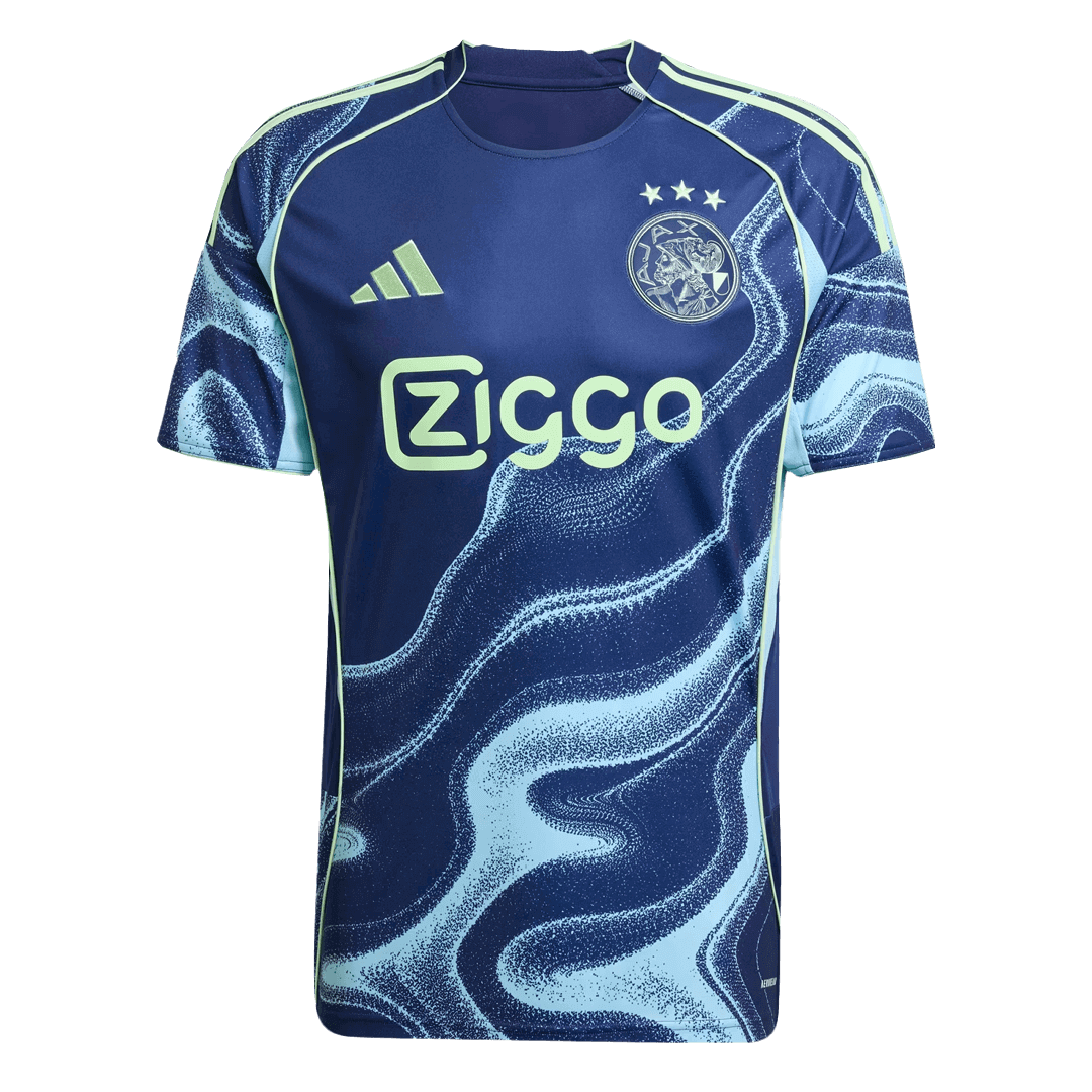 Ajax Away Soccer Jersey 2025/26 Navy