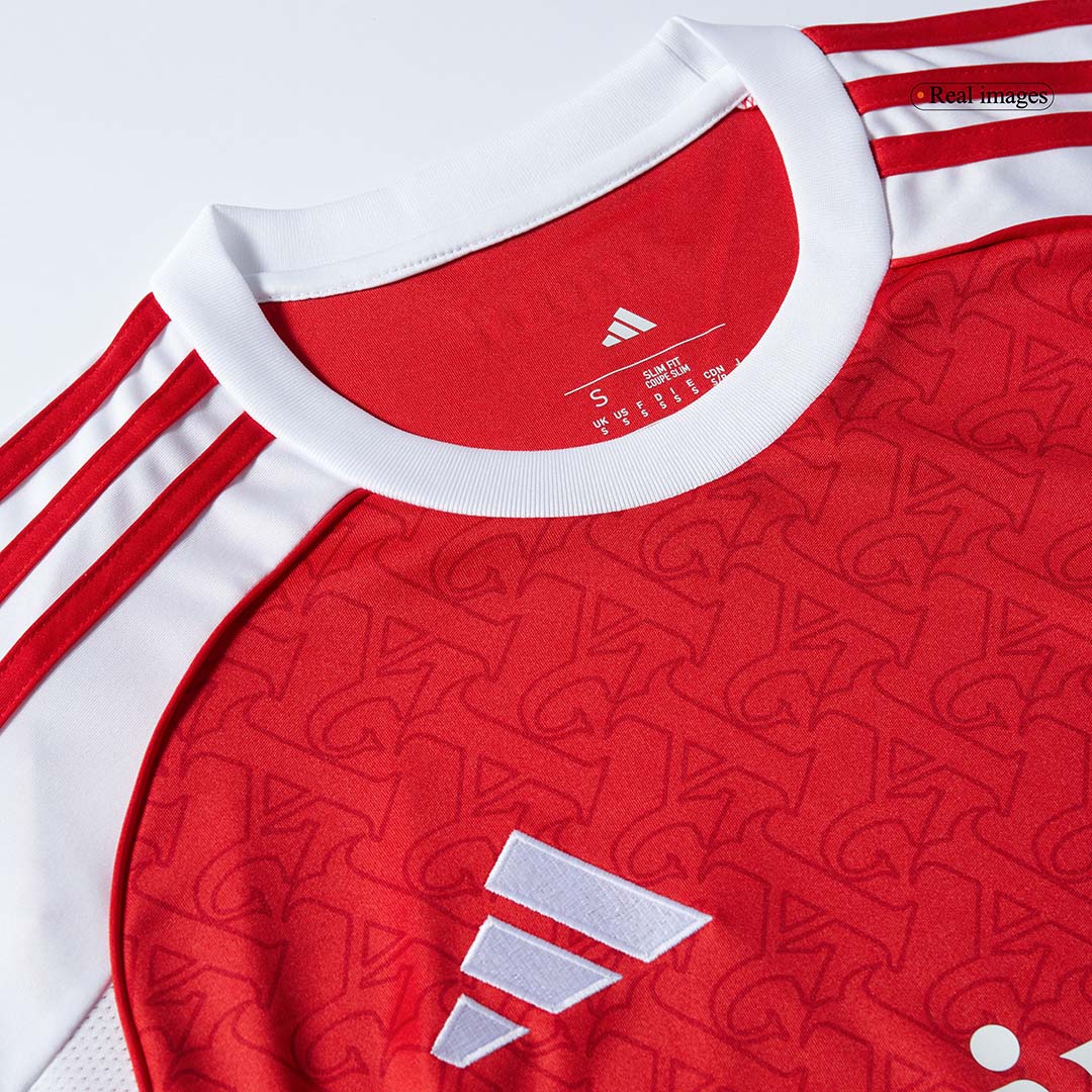 GYÖKERES #14 Arsenal Home Soccer Jersey 2025/26 Red