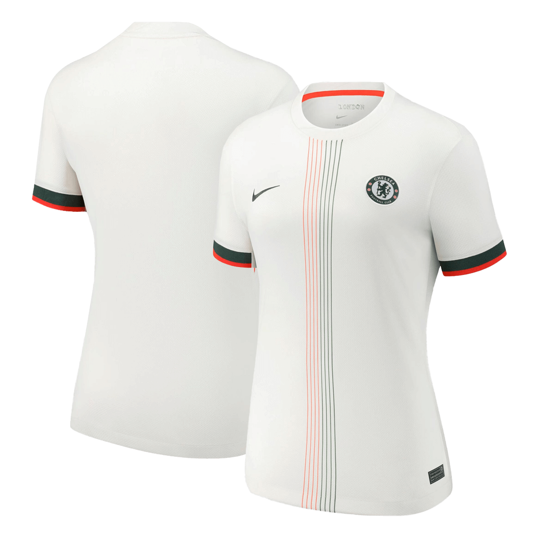 Women's Chelsea Away Soccer Jersey 2025/26 White