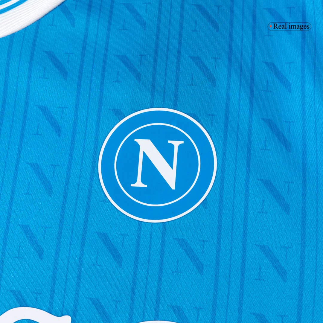 DE BRUYNE #11 Napoli Home Soccer Jersey 2025/26 Blue