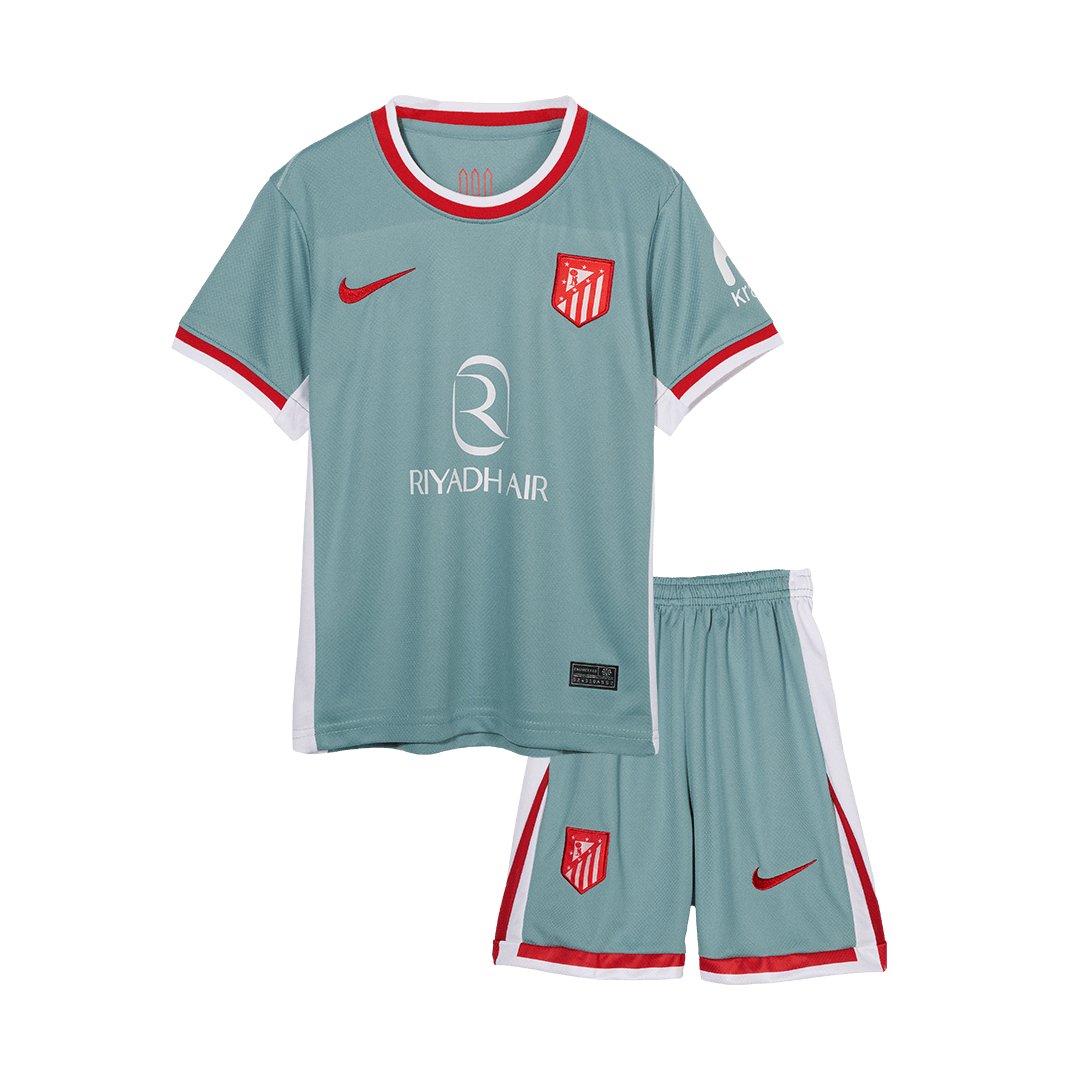 Kid's Atletico Madrid Away Soccer Jersey Kit(Jersey+Shorts) 2024/25