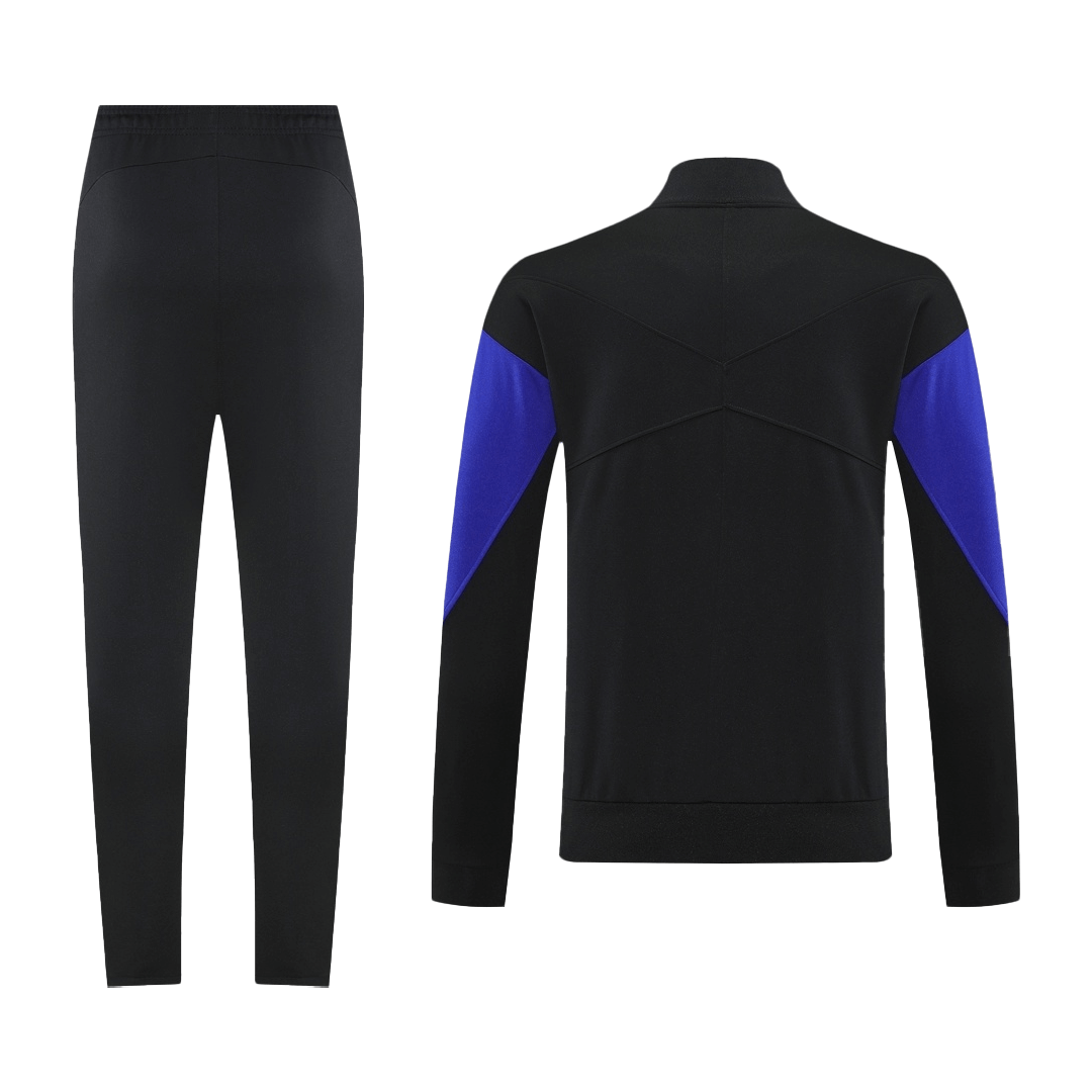 25/26 Barcelona Training Jacket Kit(Jacket+Pants) Black&Purple