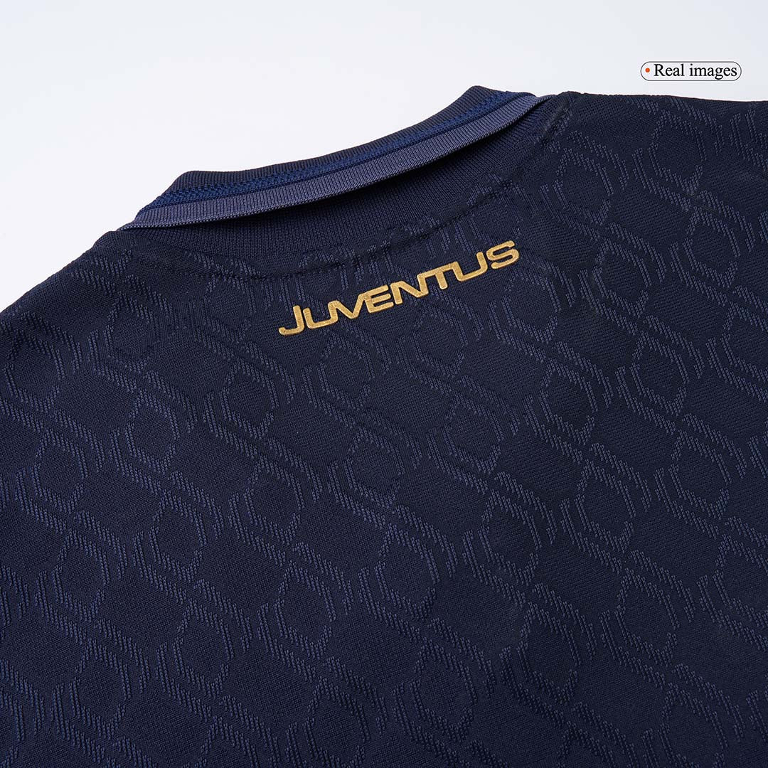 Authentic VLAHOVIĆ #9 Juventus Third Away Soccer Jersey 2024/25 - Save The Children Sponsor