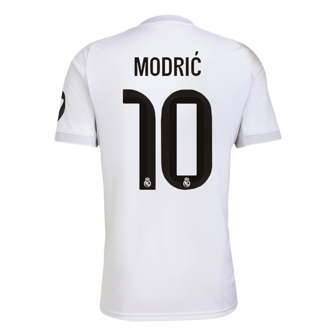MODRIĆ #10 Real Madrid Home Soccer Jersey 2025/26 White