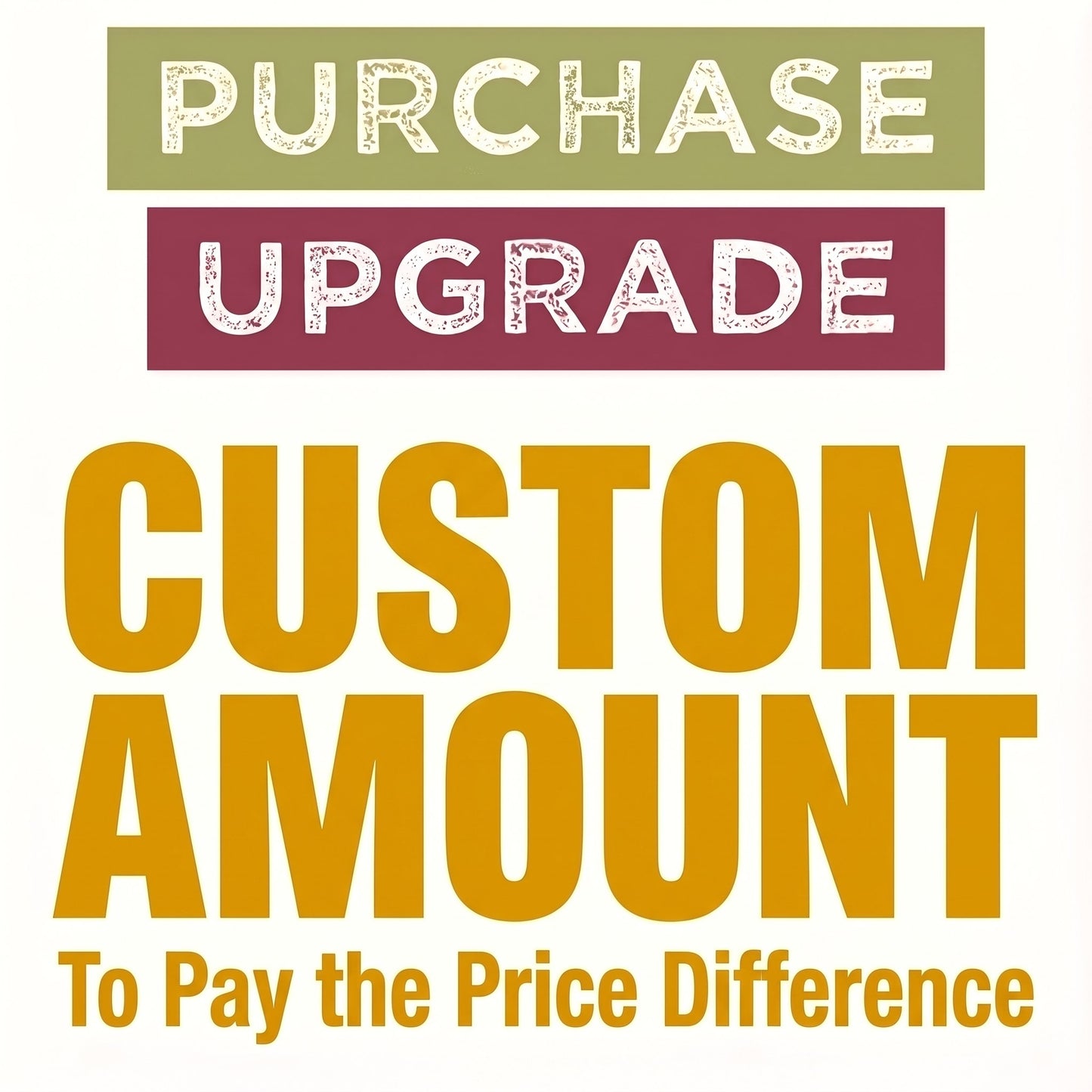Price difference