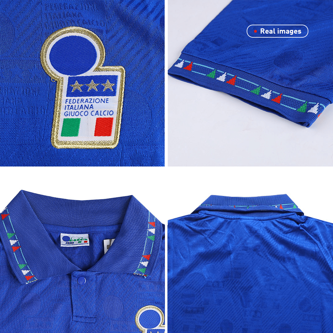 Retro 1994 Italy Home Soccer Jersey
