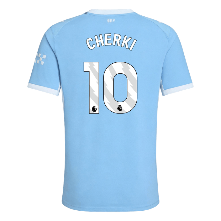 Authentic CHERKI #10 Manchester City Home Soccer Jersey 2026/27