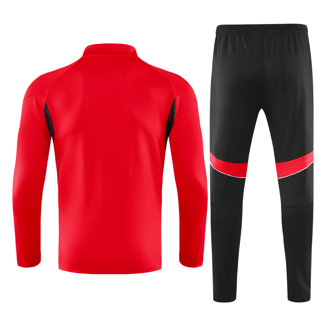 Arsenal Zipper Sweatshirt Kit(Top+Pants) 25/26 Red