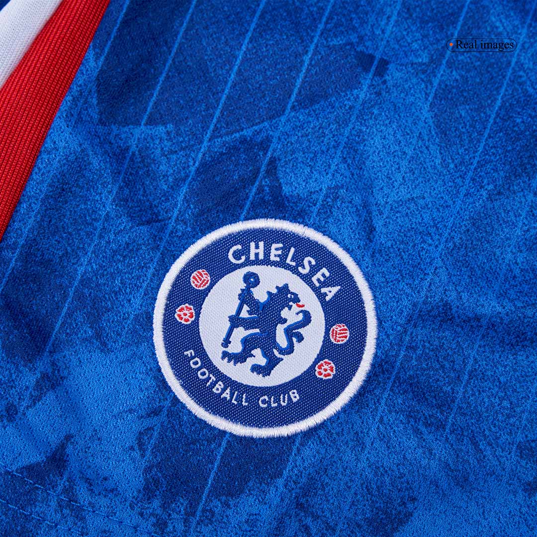 Kid's Chelsea Home Soccer Jersey Kit(Jersey+Shorts+Socks) 2025/26 Blue
