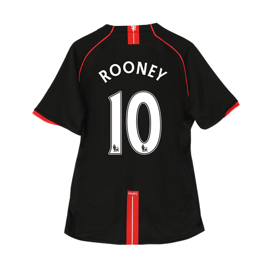 Retro ROONEY #10 2007/08 Manchester United Away Soccer Jersey
