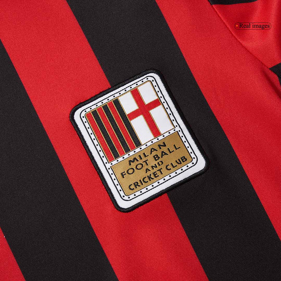 #125 AC Milan 125th Anniversary Long Sleeve Soccer Jersey 2024/25