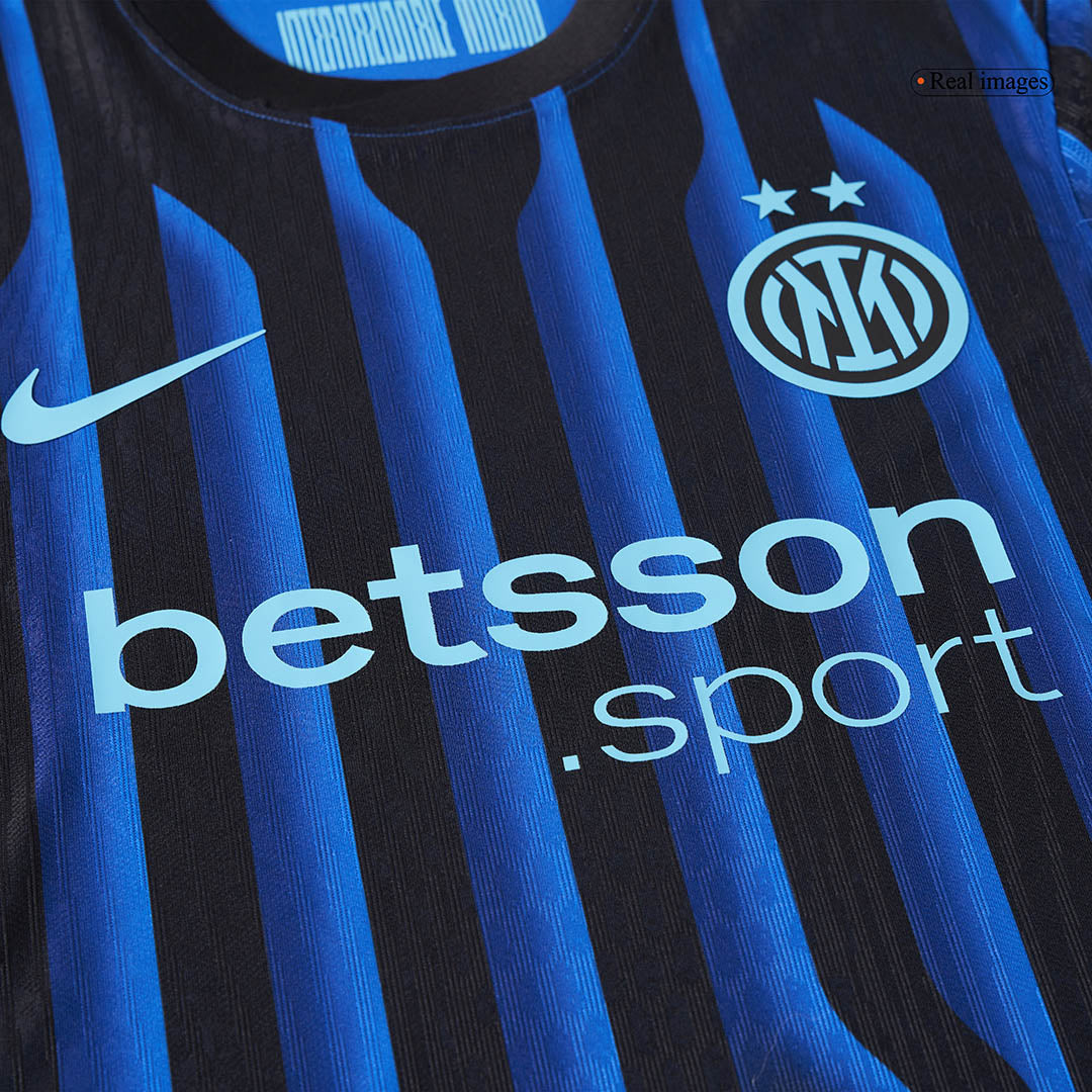 Authentic PAVARD #28 Inter Milan Home Soccer Jersey 2025/26