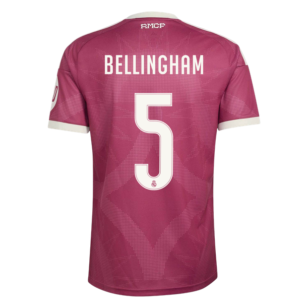 BELLINGHAM #5 Real Mardid Third Soccer Jersey 202626/27 Red