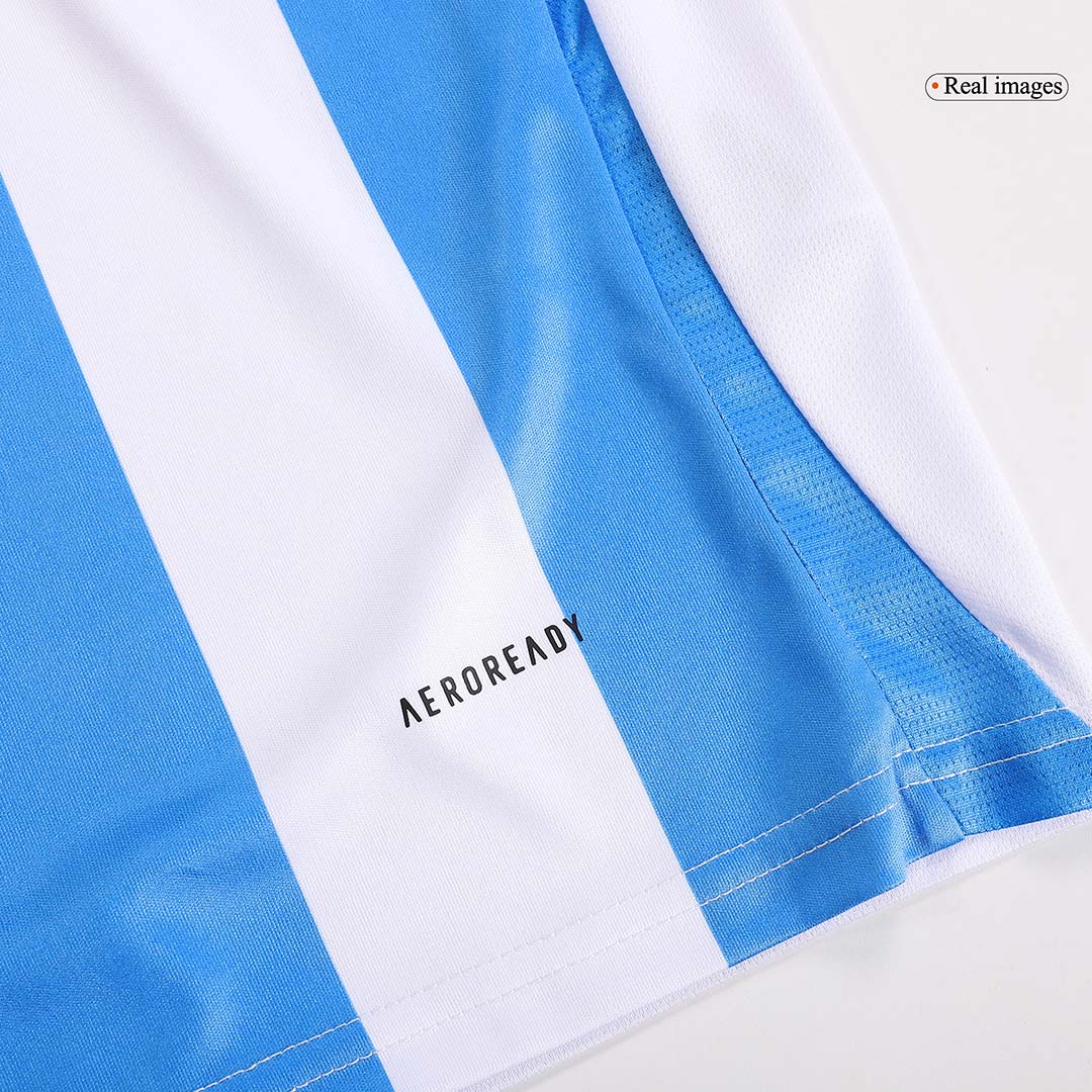 Kid's Argentina Home Soccer Jersey Kit(Jersey+Shorts+Socks) 2024