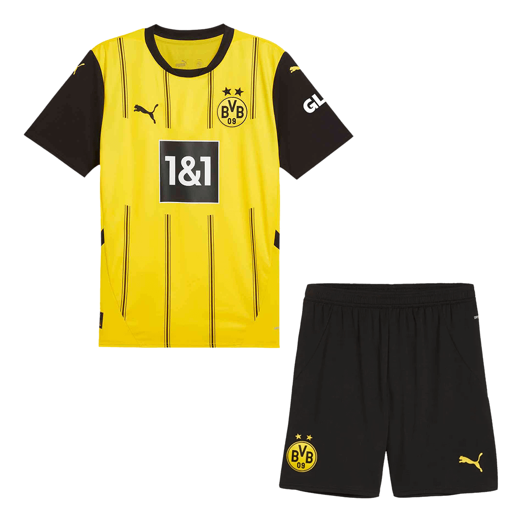 Borussia Dortmund Home Soccer Jersey Kit(Jersey+Shorts) 2024/25