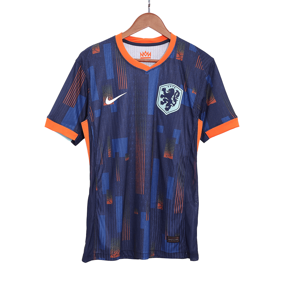 Authentic Netherlands Away Soccer Jersey Euro 2024