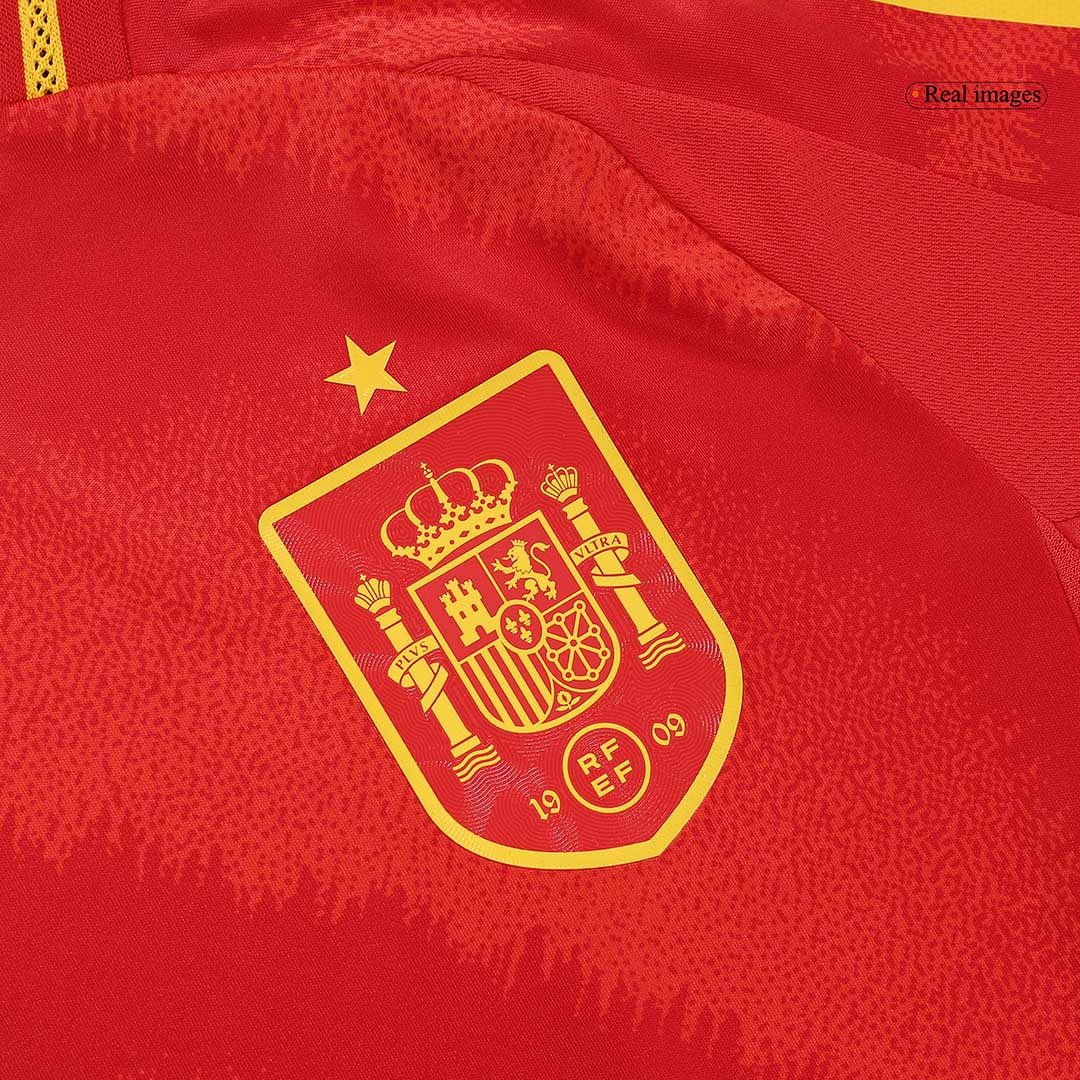 Authentic RODRIGO #16 Spain Home Soccer Jersey Euro 2024