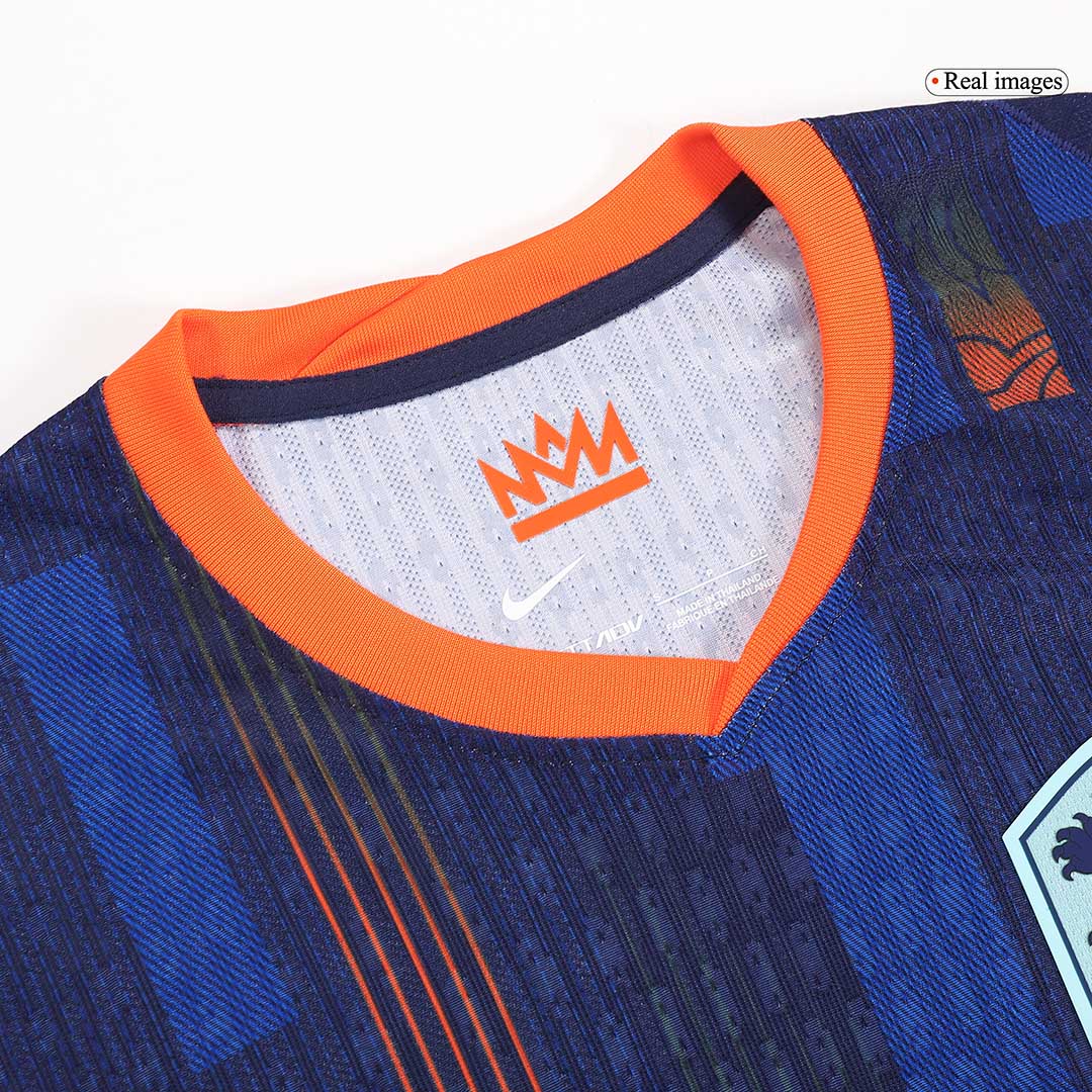 Authentic Netherlands Away Soccer Jersey Euro 2024