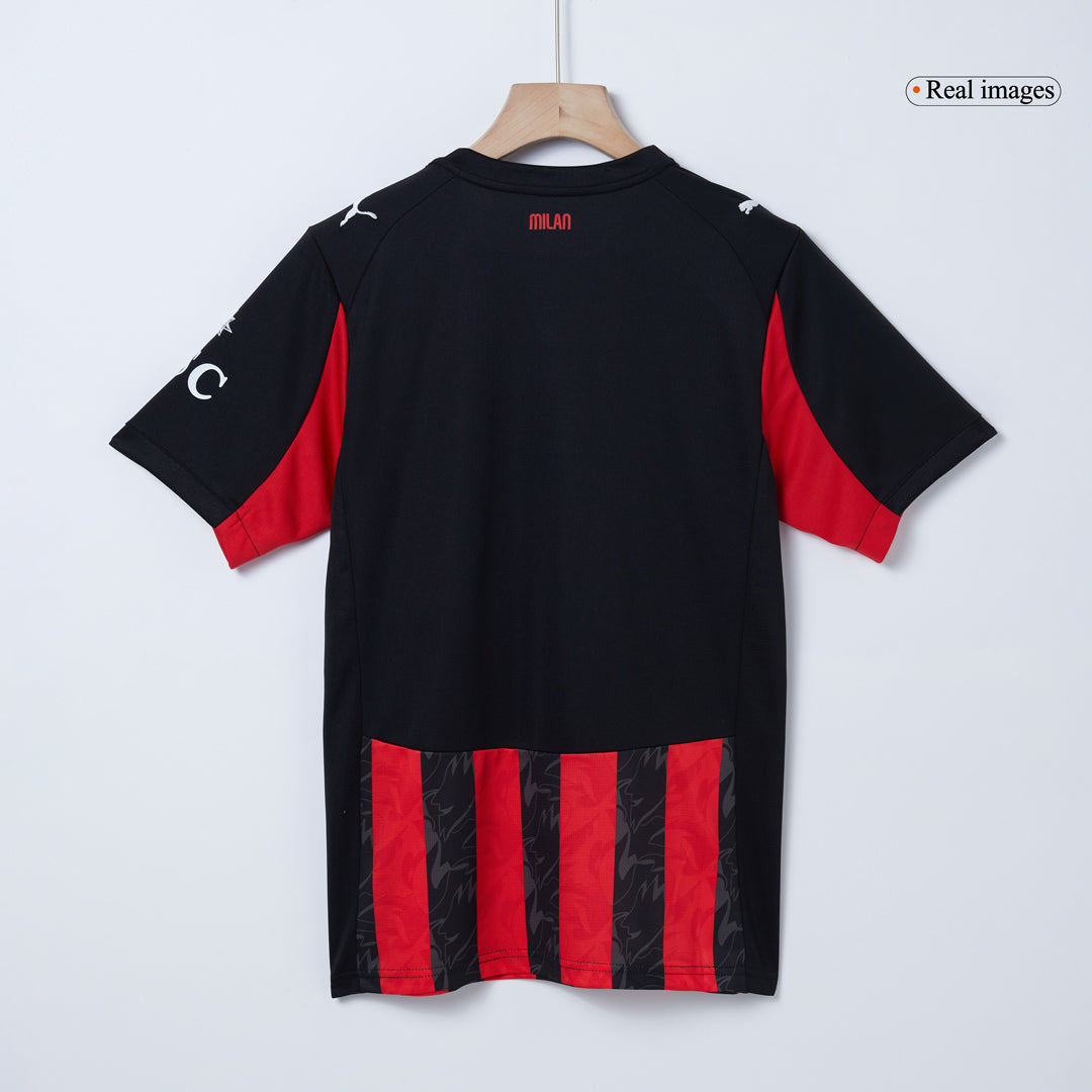 MODRIĆ #14 AC Milan Home Soccer Jersey 2025/26 Red&Black